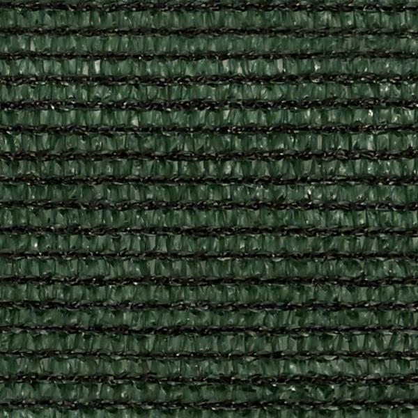 Sonnensegel 160 g/m² Dunkelgrün 6x6 m HDPE