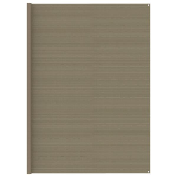 ARDEBO.de - Zeltteppich 300x600 cm Taupe