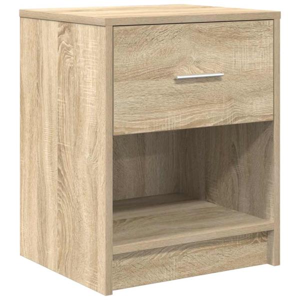 Nachttisch mit Schublade Sonoma-Eiche 40x34x50 cm