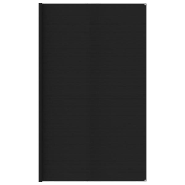 ARDEBO.de - Zeltteppich 400x800 cm Schwarz HDPE