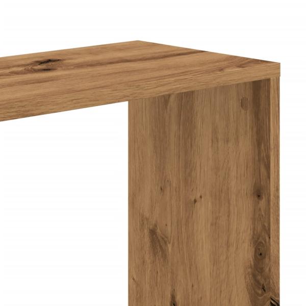 Bücherregal 5 Böden Artisan-Eiche 45x23,5x162,5 Holzwerkstoff