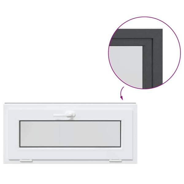 Kellerfenster RISOR 90x40 cm Kipp 2-fach Verglasung Anthrazit