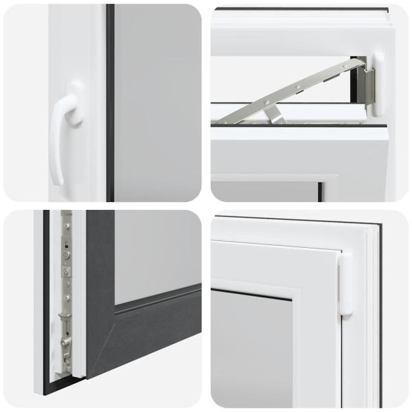 Kellerfenster RISOR 110x60 cm Dreh Kipp DIN Rechts Anthrazit