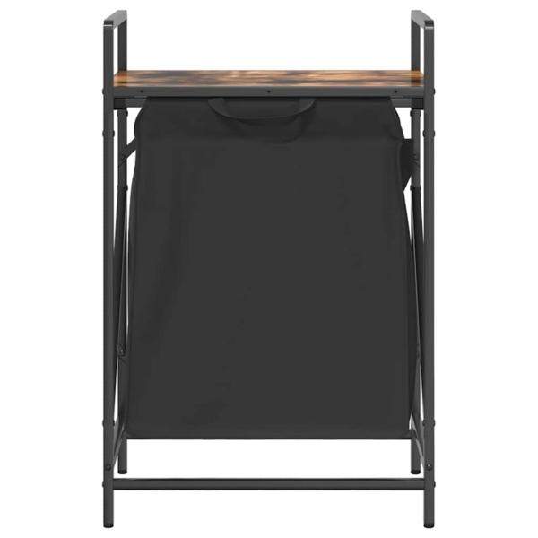 Wäschekorb 1 Fach mit Ablage Räuchereiche