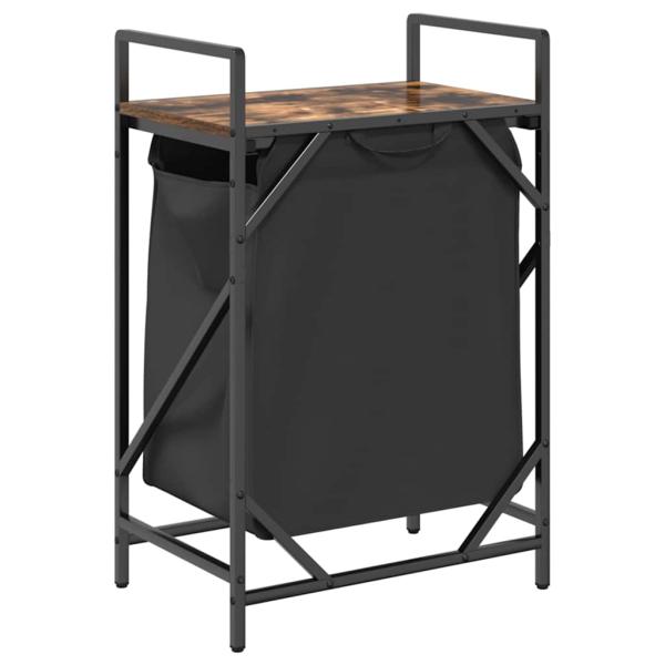 Wäschekorb 1 Fach mit Ablage Räuchereiche