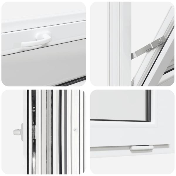 Kellerfenster RISOR 110x40 cm Kipp 2-fach Verglasung Weiß