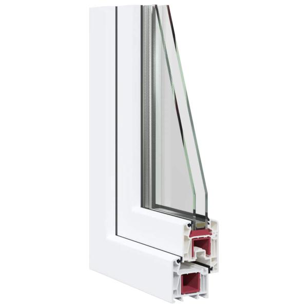 Kellerfenster RISOR 110x40 cm Kipp 2-fach Verglasung Weiß