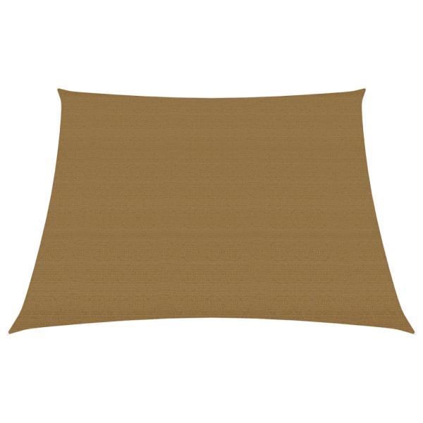 Sonnensegel 160 g/m² Taupe 4/5x3 m HDPE