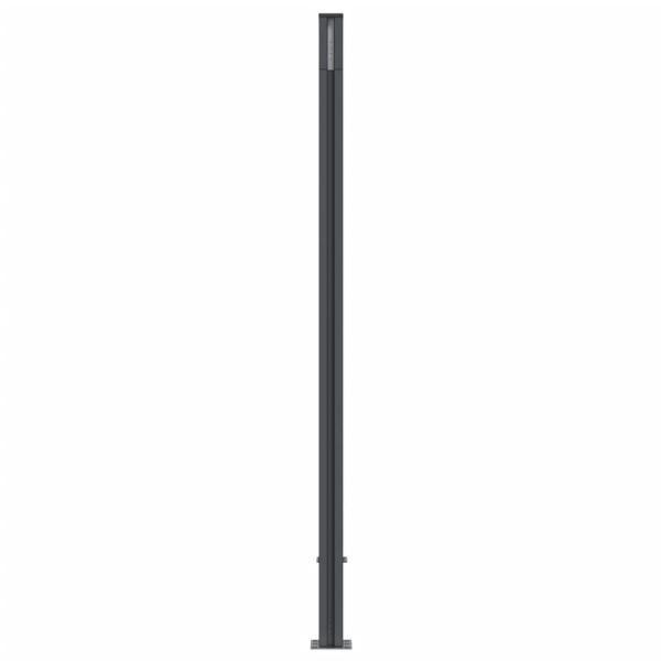 Zaunelement Braun 526x186 cm WPC