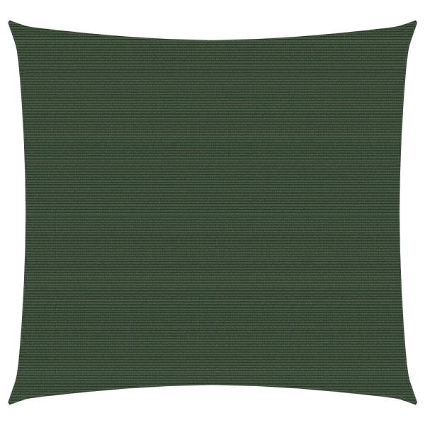 ARDEBO.de - Sonnensegel 160 g/m² Dunkelgrün 3x3 m HDPE