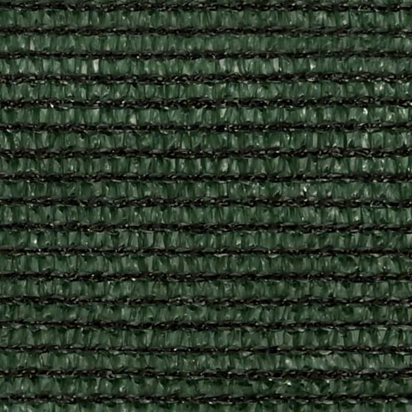 Sonnensegel 160 g/m² Dunkelgrün 3x3 m HDPE