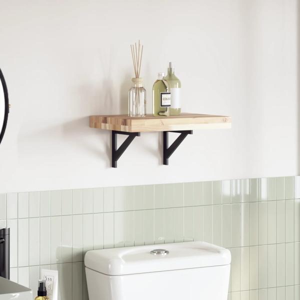 ARDEBO.de - Tischplatte 40x30x4 cm Rechteckig Massivholz Akazie