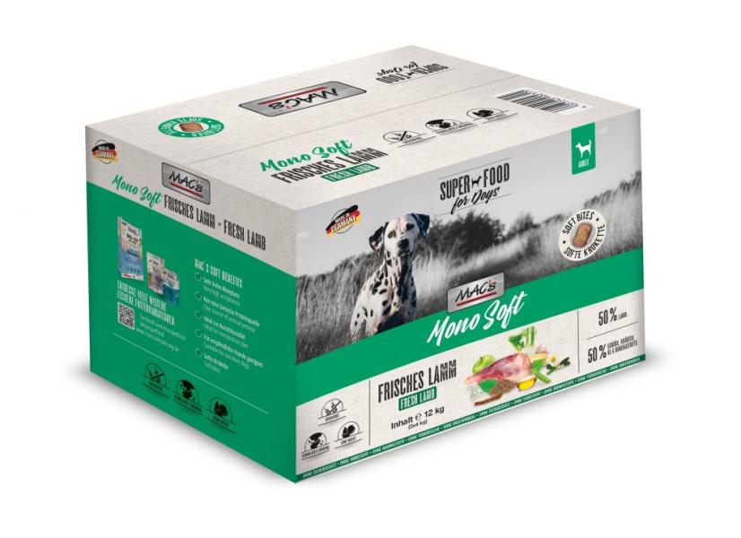 ARDEBO.de MACs Dog Mono Soft Frisches Lamm 12 kg