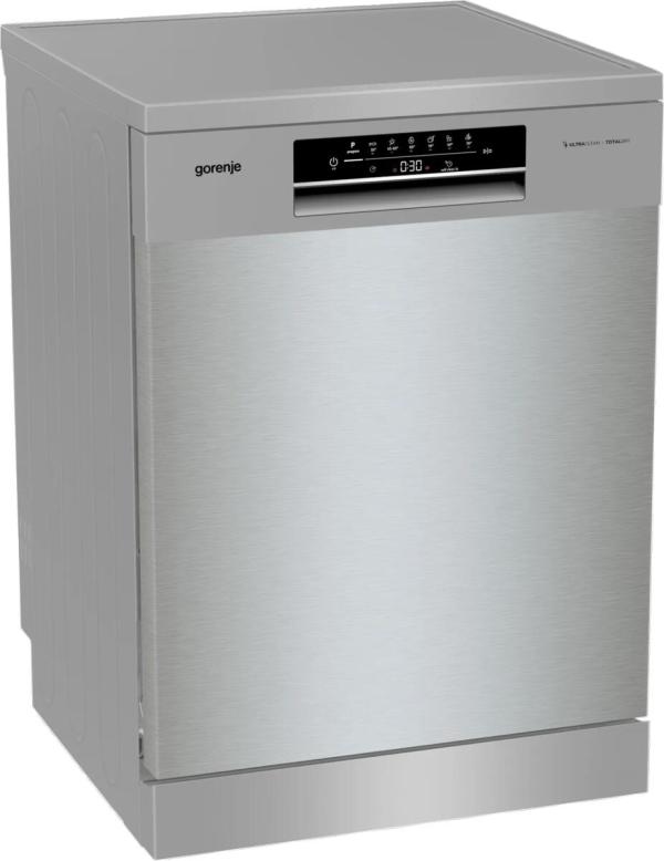 Gorenje GS643C90X G400 Standgeschirrspüler, 60 cm breit, 16 Maßgedecke, Startzeitvorwahl, FlexUse, TotalDry, silber
