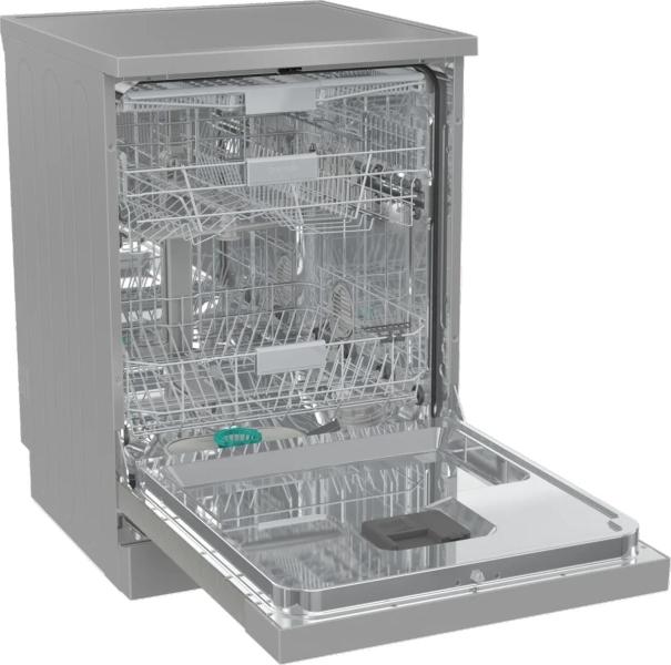 Gorenje GS643C90X G400 Standgeschirrspüler, 60 cm breit, 16 Maßgedecke, Startzeitvorwahl, FlexUse, TotalDry, silber