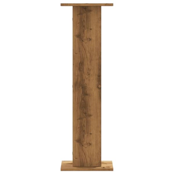 Pflanzenständer 2 Stk. Artisan-Eiche 30x30x95 cm Holzwerkstoff