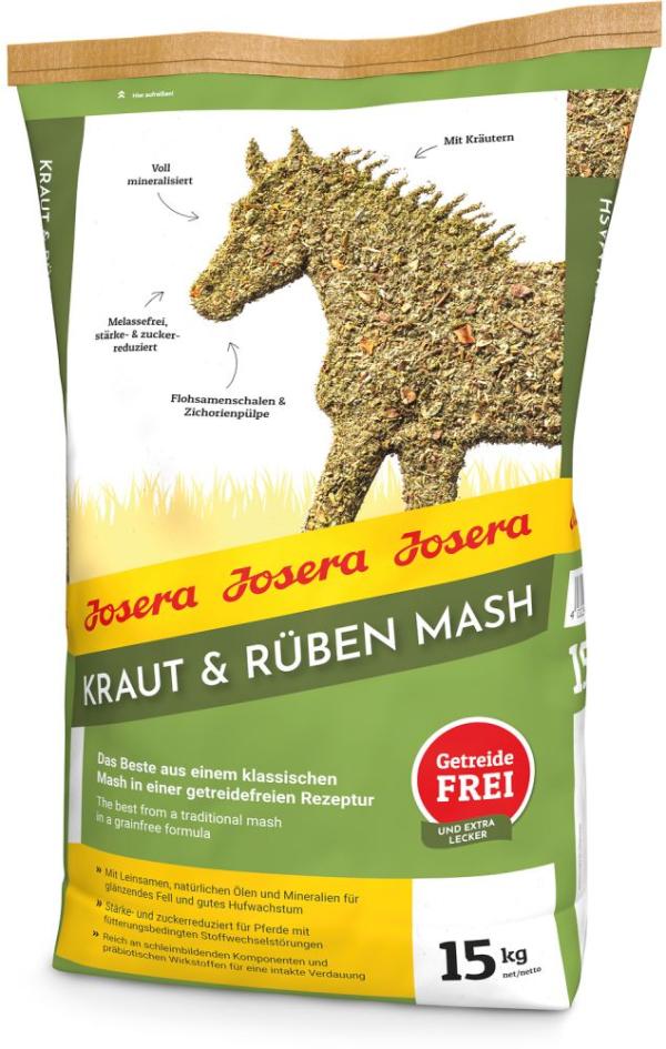 ARDEBO.de Josera Pferd Kraut & Rüben Mash 15 kg 