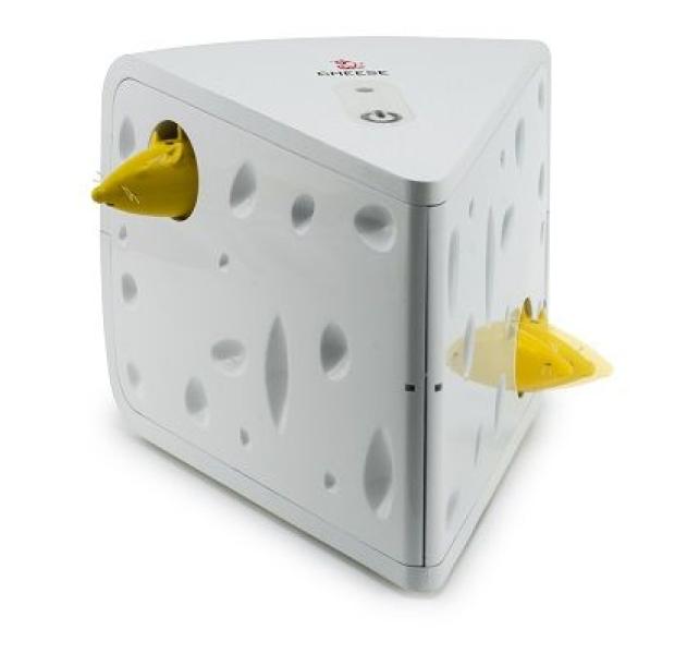 ARDEBO.de PetSafe Cheese Automatisches Katzenspielzeug 