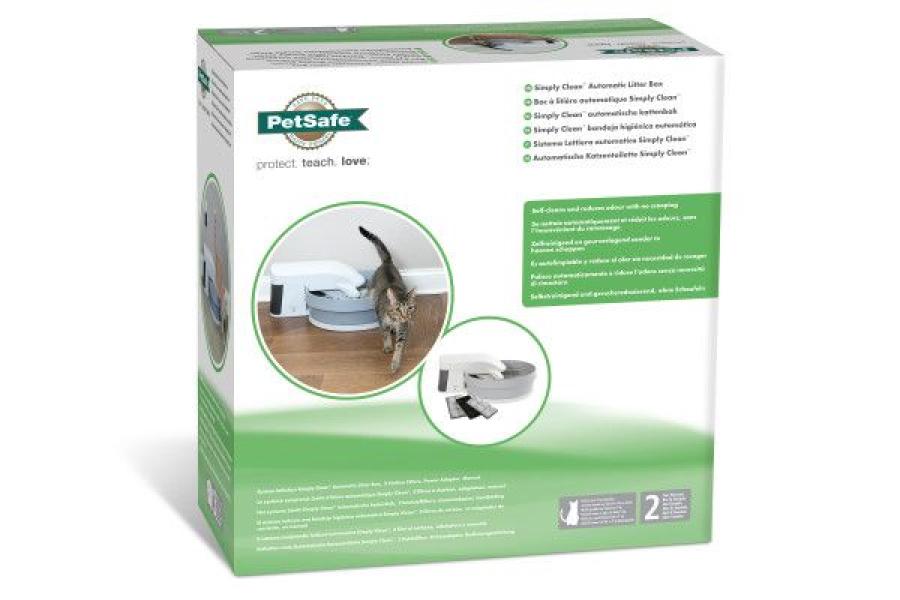 PetSafe Katzentoilette Simply Clean selbstreinigende Katzentoilette 
