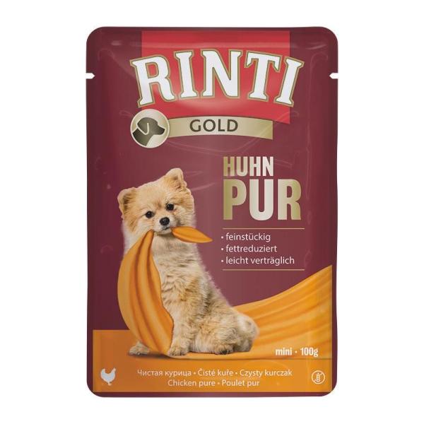 ARDEBO.de Rinti Gold Frischbeutel Huhn Pur 100 g 