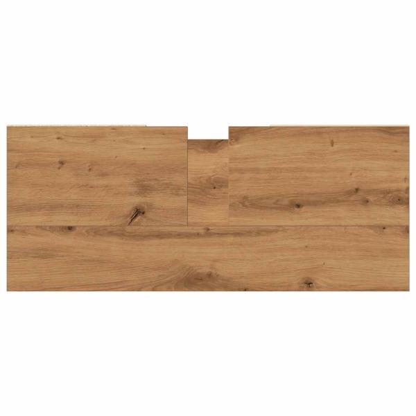 Badschrank Artisan-Eiche 80x33x60 cm Holzwerkstoff