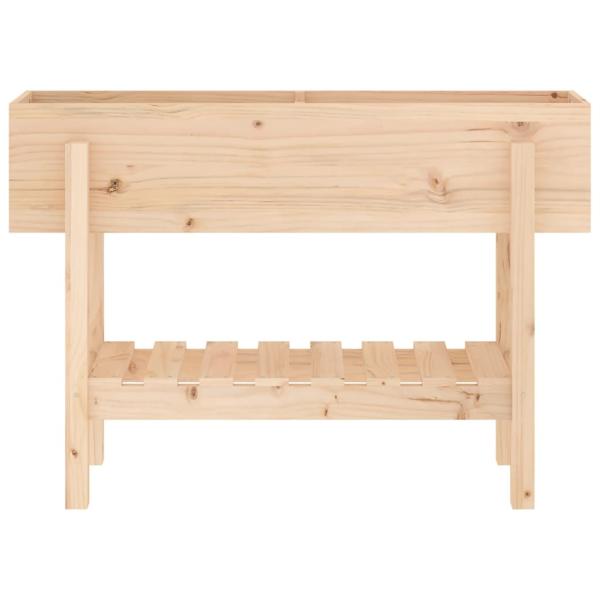 Hochbeet 101x30x69 cm Massivholz Kiefer