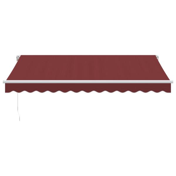 Markise Manuell Weinrot 350x250 cm