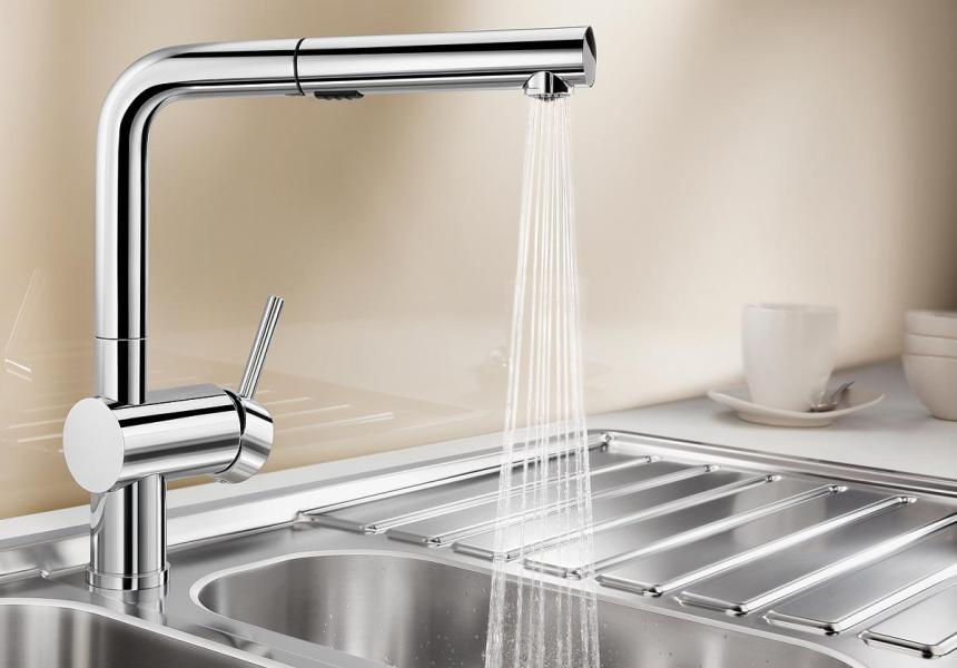 Blanco Linus-S Vario Einhebelmischer Hochdruck, chrom (518406)