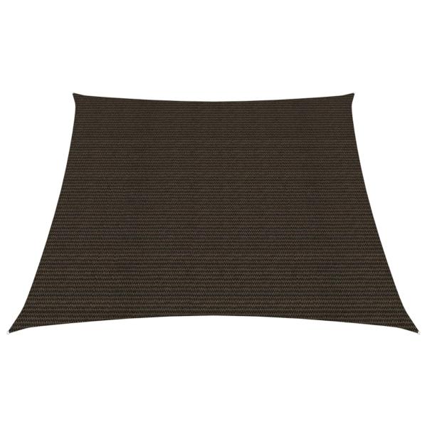 ARDEBO.de - Sonnensegel 160 g/m² Braun 3/4x3 m HDPE