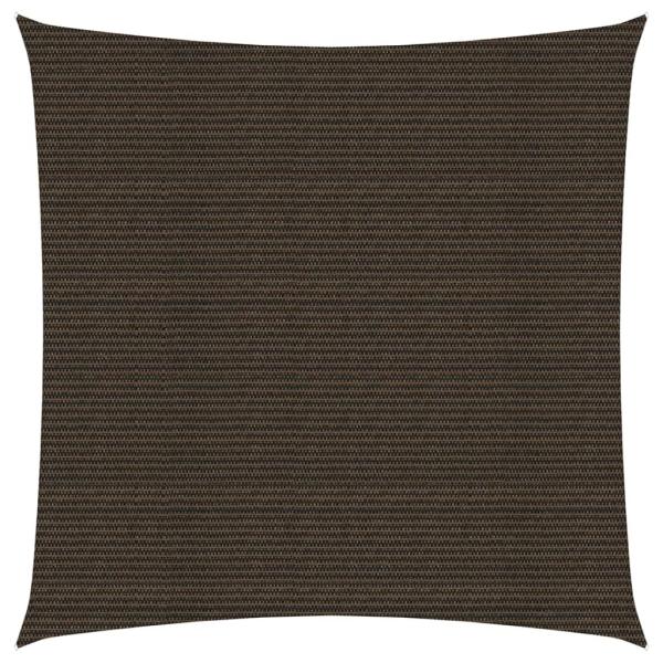 ARDEBO.de - Sonnensegel 160 g/m² Braun 7x7 m HDPE