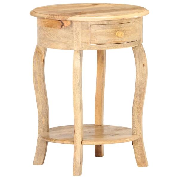 Beistelltisch 37x37x61 cm Massivholz Mango