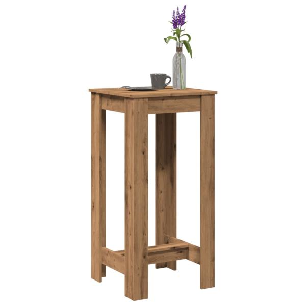 ARDEBO.de - Bartisch Artisan-Eiche 51x50x103,5 cm Holzwerkstoff