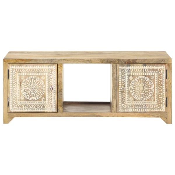 Couchtisch 90x50x35 cm Mango Massivholz