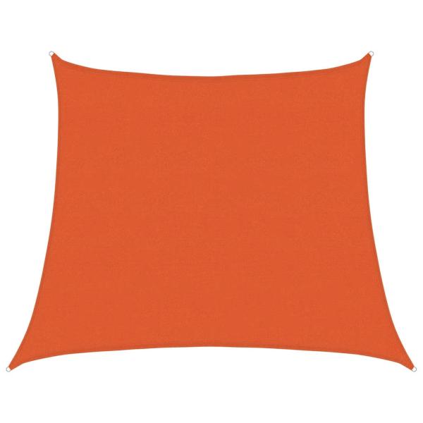 Sonnensegel 160 g/m² Trapezform Orange 4/5x4 m HDPE