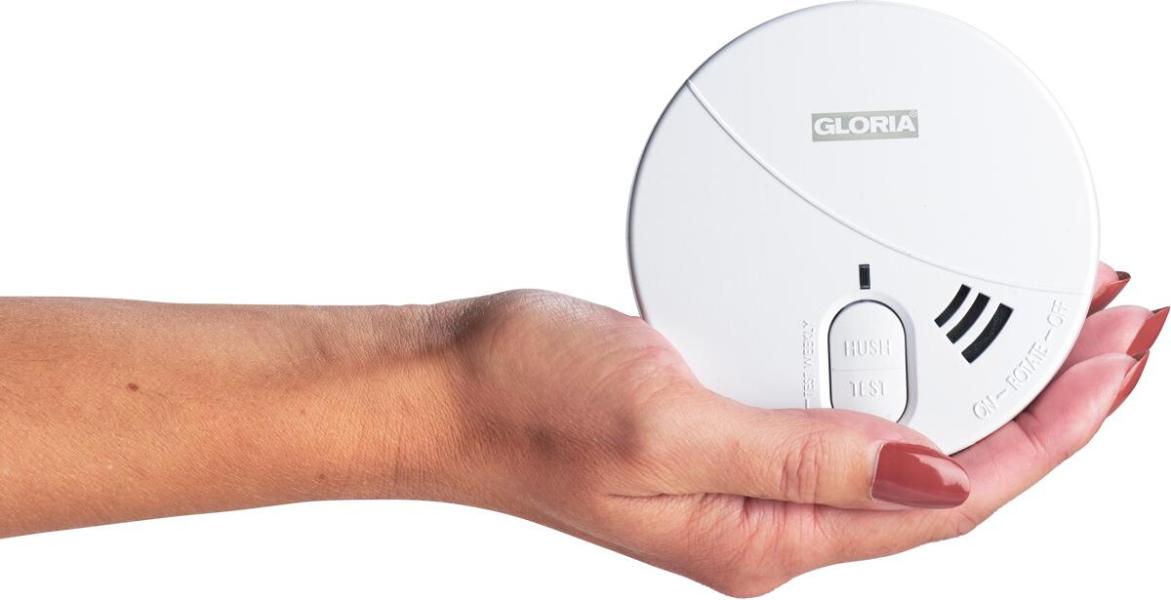 Gloria Rauchmelder R5 mit HUSH-Funktion (002518.6500)