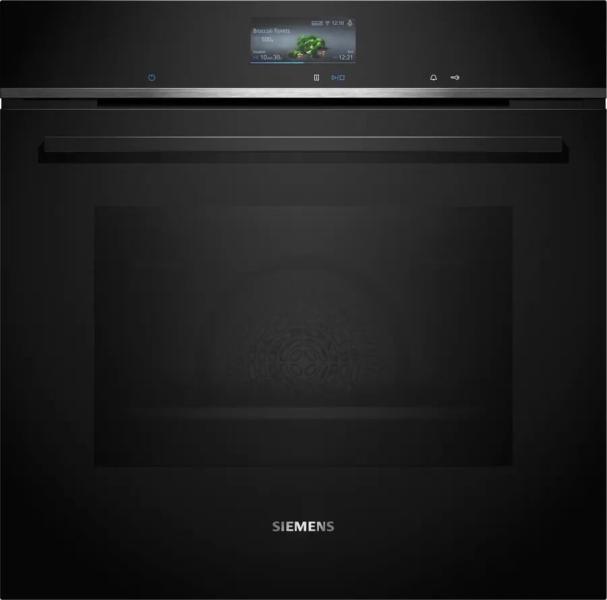 ARDEBO.de Siemens HB776G1B1 iQ700 Einbaubackofen, 60 cm breit, 71 L, Home Connect, coolStart, TFT-Full-Touchdisplay, schwarz