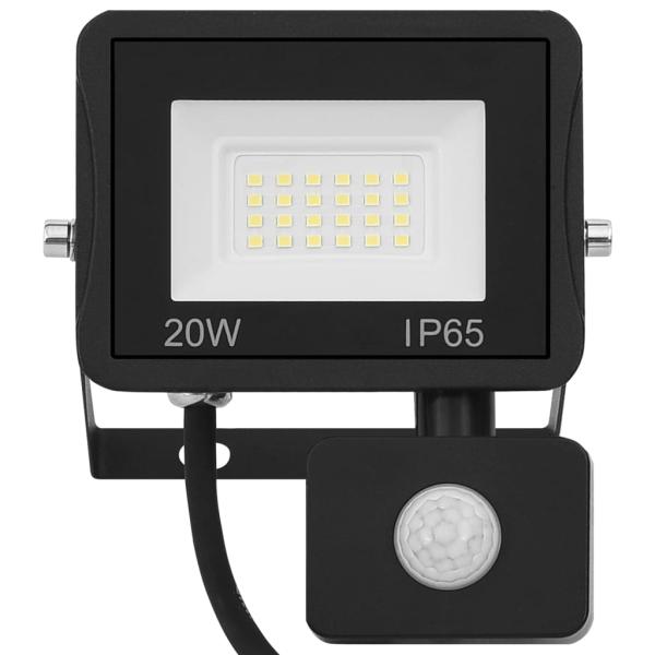 LED-Fluter mit Sensor 20 W Kaltweiß