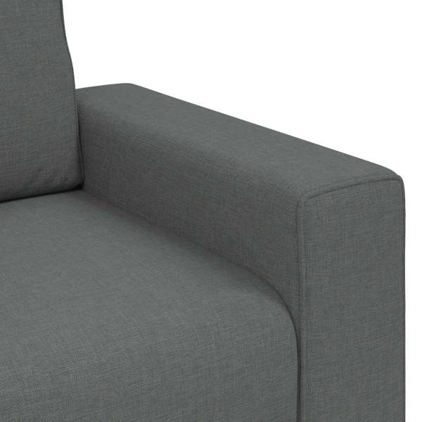 Sessel Dunkelgrau 60 cm Stoff