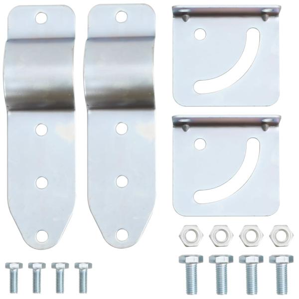 Verkehrsspiegel Konvex Outdoor Schwarz Ø45 cm Polycarbonat