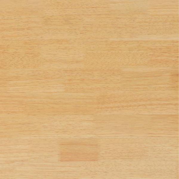 Barhocker 2 Stk. Weiß Massivholz Gummibaum