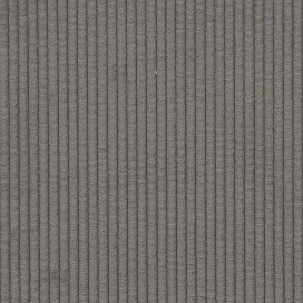 Zweisitzer-Sofa Hellgrau 140 cm Cordstoff