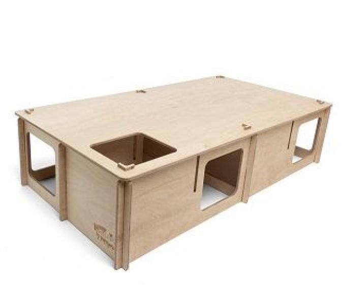 ARDEBO.de Bunny @home Labyrinth Large 110 x 26 x 57,5 cm 