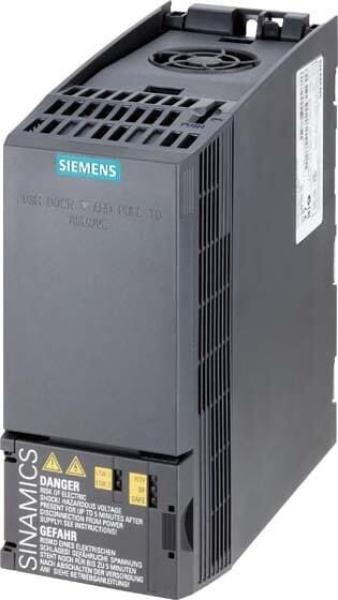 ARDEBO.de Siemens 6SL3210-1KE14-3AP2 SINAMICS G120C Bemessungsleistung 3AC 380-480 V +10/-20% 47-63 Hz geringe Überlast: 1,5 kW bei 150% 3 s, 110% 57 s, 100% 240 s hohe Überlast: 1,1 kW bei 200% 3 s, 150% 57 s, 100% 240 s