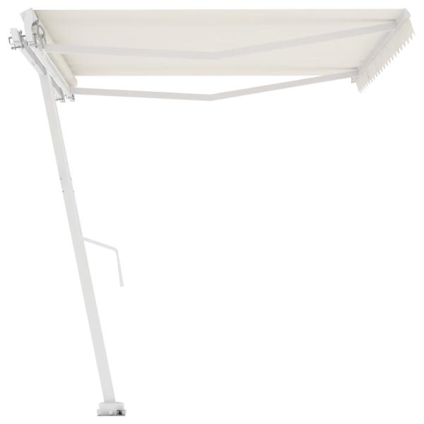 Standmarkise Manuell Einziehbar 450x300 cm Creme