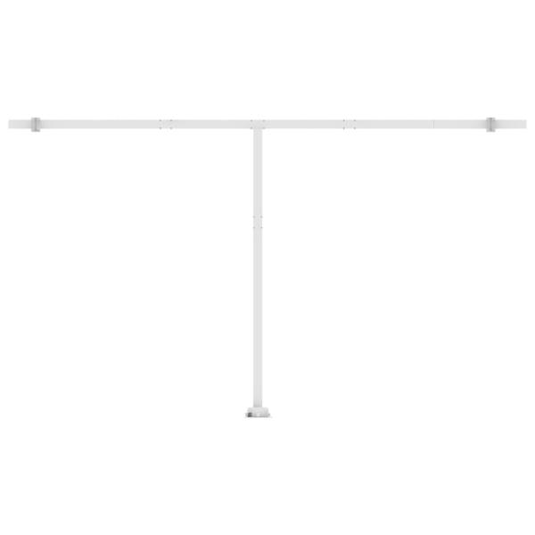 Standmarkise Manuell Einziehbar 500x300 cm Creme