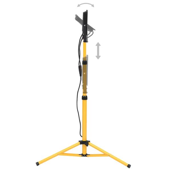 LED-Fluter mit Stativ 2x100 W Warmweiß