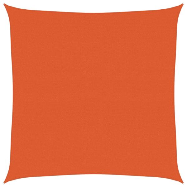 Sonnensegel 160 g/m² Quadratisch Orange 4,5x4,5 m HDPE