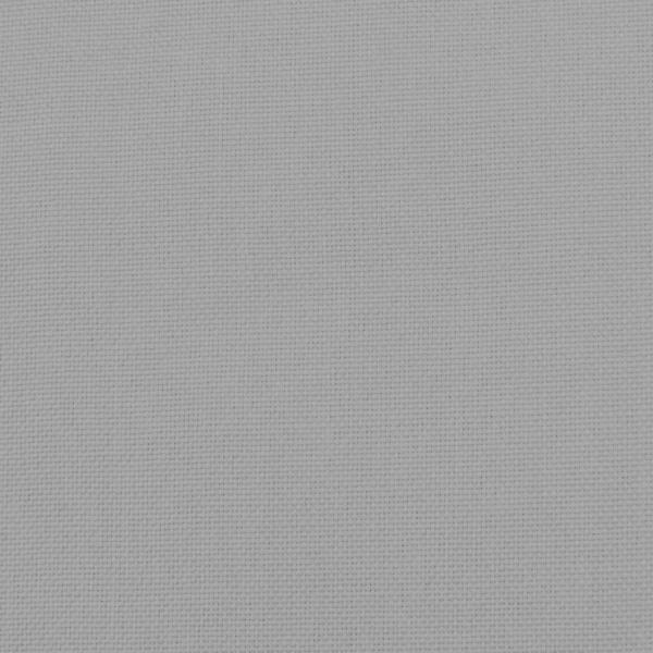 Fußhocker Hellgrau 51x41x40 cm Stoff
