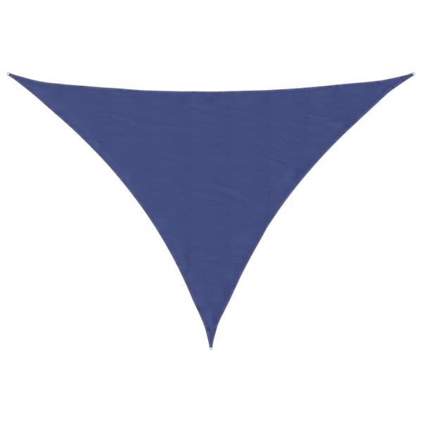 Sonnensegel Oxford-Gewebe Dreieckig 5x6x6 m Blau