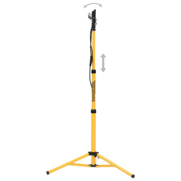 LED-Fluter mit Stativ 2x30 W Kaltweiß